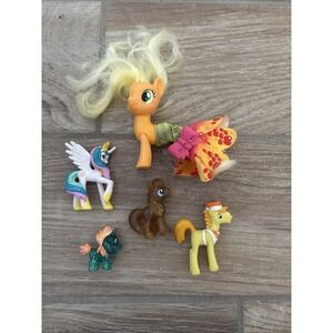 Lot of 5 My Little Pony Figures - Mcdonald Figures
